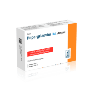 Витамины группы Б Эпаргризеовит Турция Epargriseovit 1,5 мл для капельниц в упаковке 6 ампул