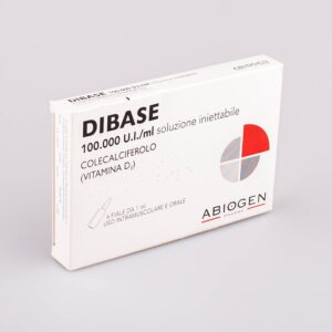 Витамин D3 Дибас 100.000 Италия Dibase Vitamin D3 для иньекций 1 мл 6 ампул