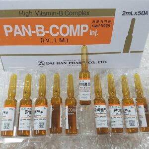 Витамины комплекс Б Корея PAN-B-COMP inj по 2 мл 10 ампул