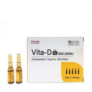 Витамин D3 300.000 Корея Vitamin D VITA-D в упаковке 5 ампул