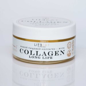 Коллаген пищевой живой Сollagen Long Life с витамином С в желе, 230 гр.