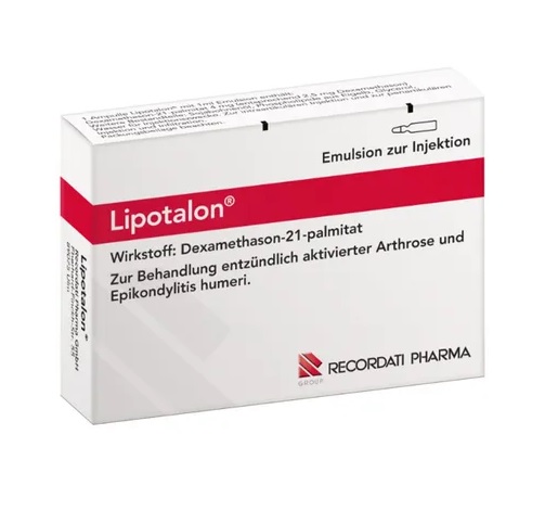 Липоталон Германия Lipotalon для капельниц в упаковке 10 ампул